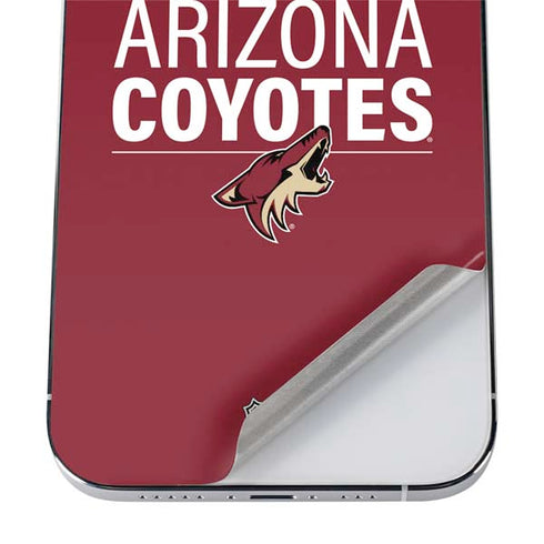 NHL Arizona Coyotes Lineup iPhone 12 Pro Skin