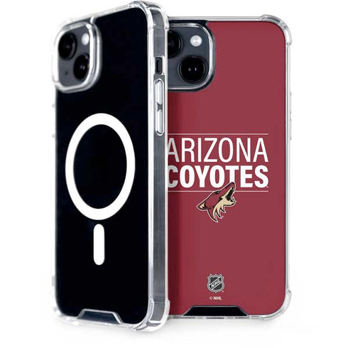 NHL Arizona Coyotes Lineup iPhone 13 MagSafe Case