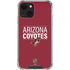 NHL Arizona Coyotes Lineup iPhone 13 Mini Clear Case