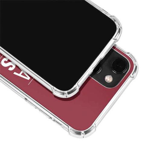 NHL Arizona Coyotes Lineup iPhone 13 Mini Clear Case