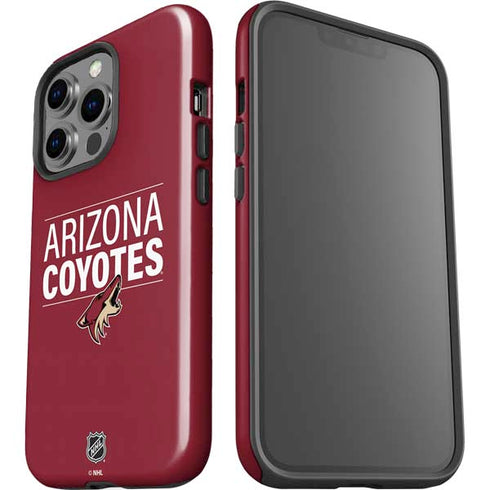 NHL Arizona Coyotes Lineup iPhone 13 Pro Impact Case
