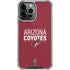 NHL Arizona Coyotes Lineup iPhone 13 Pro Max Clear Case