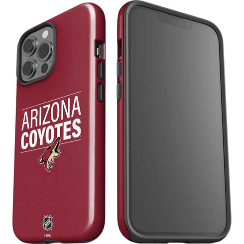 NHL Arizona Coyotes Lineup iPhone 13 Pro Max Impact Case