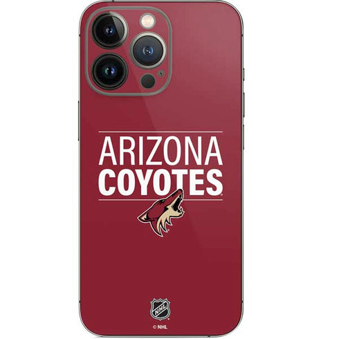 NHL Arizona Coyotes Lineup iPhone 13 Pro Skin