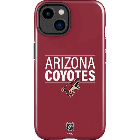 NHL Arizona Coyotes Lineup iPhone 14 Plus Impact Case