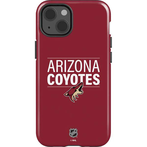 NHL Arizona Coyotes Lineup iPhone 15 Impact Case