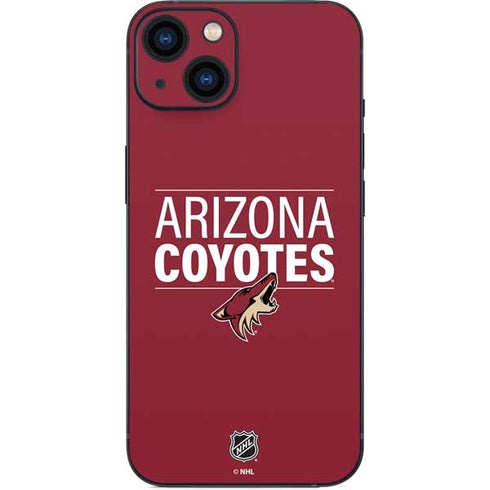 NHL Arizona Coyotes Lineup iPhone 14 Plus Skin