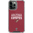 NHL Arizona Coyotes Lineup iPhone 14 Pro Max Clear Case
