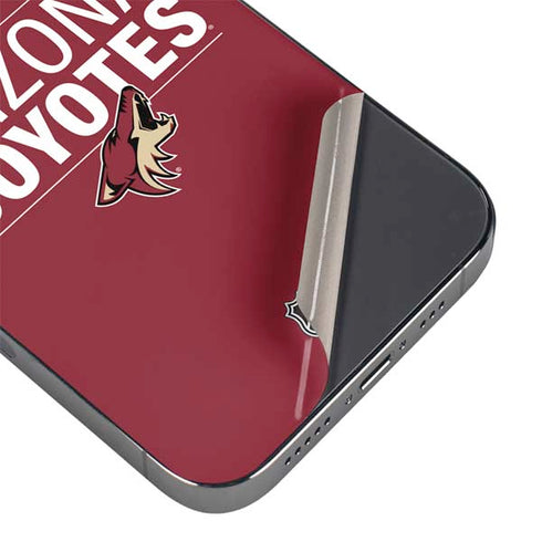 NHL Arizona Coyotes Lineup iPhone 14 Pro Max Skin