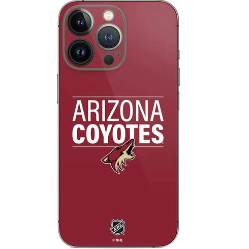 NHL Arizona Coyotes Lineup iPhone 14 Pro Skin
