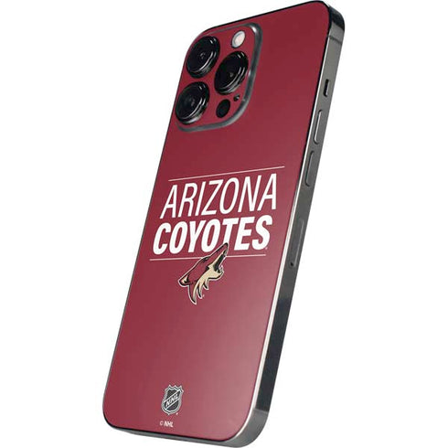 NHL Arizona Coyotes Lineup iPhone 14 Pro Skin