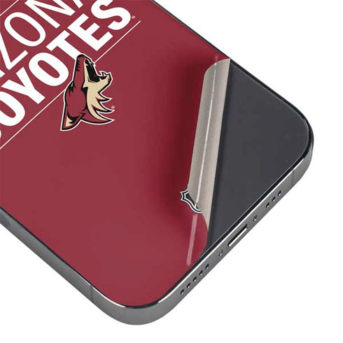 NHL Arizona Coyotes Lineup iPhone 14 Pro Skin