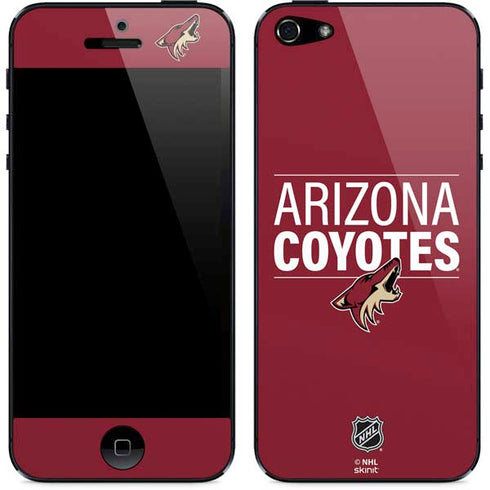 NHL Arizona Coyotes Lineup iPhone 5/5s/5SE Skin