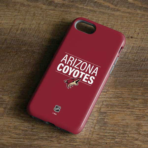 NHL Arizona Coyotes Lineup iPhone 8 Pro Case