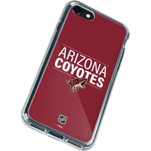 NHL Arizona Coyotes Lineup iPhone SE (2nd & 3rd Gen) Clear Case