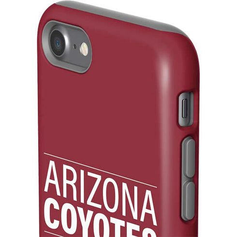 NHL Arizona Coyotes Lineup iPhone SE (2nd & 3rd Gen) Pro Case