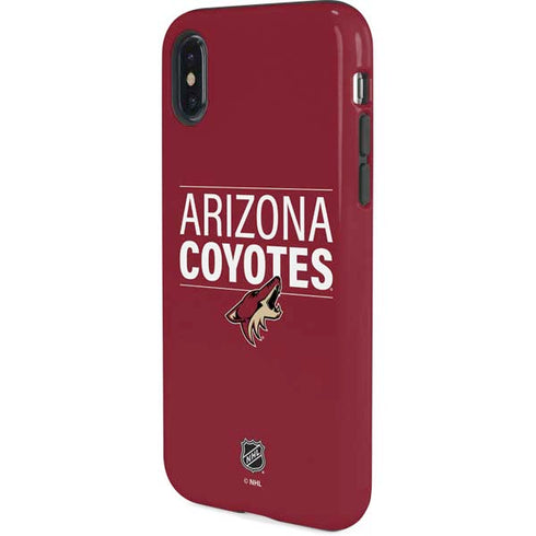 NHL Arizona Coyotes Lineup iPhone X Pro Case