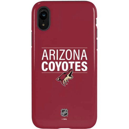 NHL Arizona Coyotes Lineup iPhone XR Pro Case