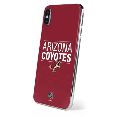 NHL Arizona Coyotes Lineup iPhone XS Skin