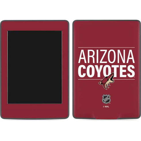 NHL Arizona Coyotes Lineup Amazon Kindle Skin