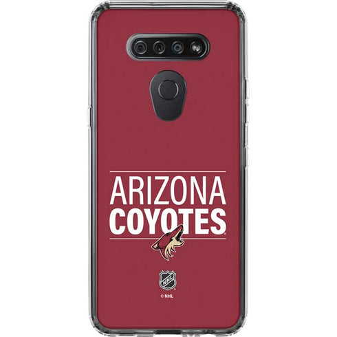 NHL Arizona Coyotes Lineup LG K51/Q51 Clear Case