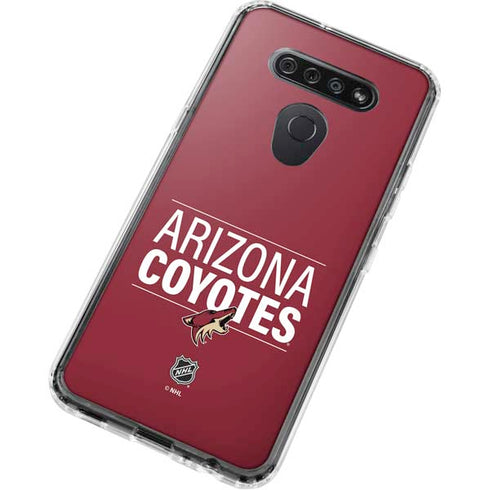 NHL Arizona Coyotes Lineup LG K51/Q51 Clear Case