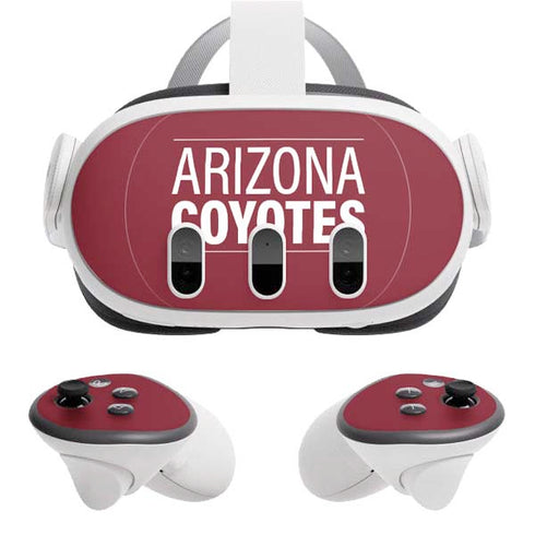 NHL Arizona Coyotes Lineup Meta Quest 3 Skin
