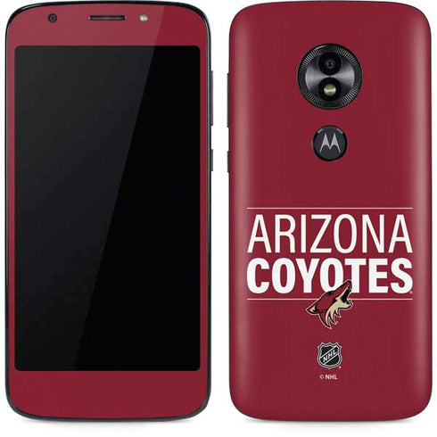 NHL Arizona Coyotes Lineup Moto E5 Play Skin