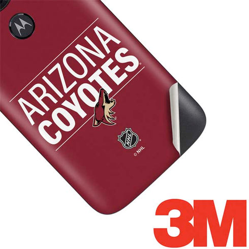 NHL Arizona Coyotes Lineup Moto E5 Play Skin