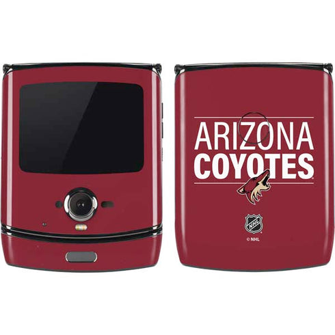 NHL Arizona Coyotes Lineup Motorola RAZR Skin
