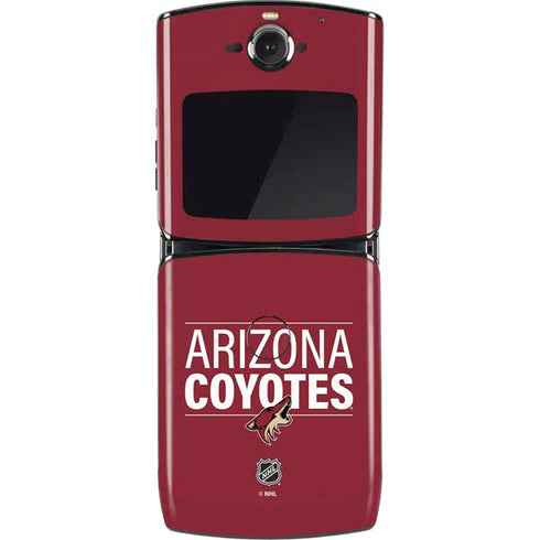 NHL Arizona Coyotes Lineup Motorola RAZR Skin