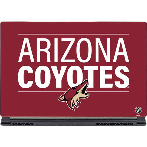 NHL Arizona Coyotes Lineup MSI GS65 Stealth Laptop Skin