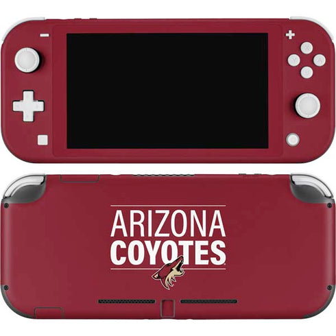 NHL Arizona Coyotes Lineup Nintendo Switch Lite Skin