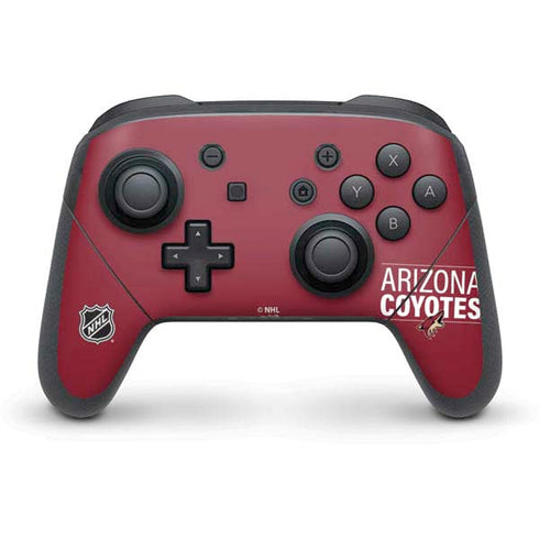 NHL Arizona Coyotes Lineup Nintendo Switch Pro Controller Skin