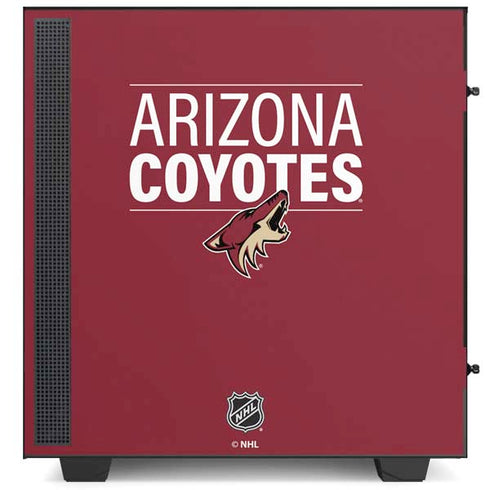 NHL Arizona Coyotes Lineup NZXT H510 Compact ATX Mid-Tower Case Skin
