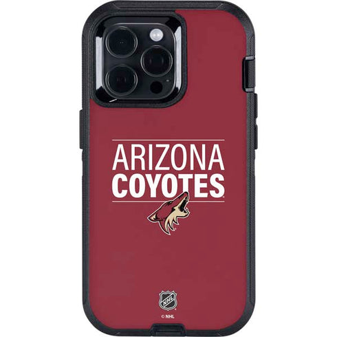 NHL Arizona Coyotes Lineup Otterbox Defender iPhone Skin