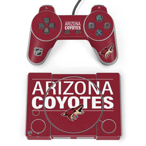 NHL Arizona Coyotes Lineup PlayStation Classic Bundle Skin