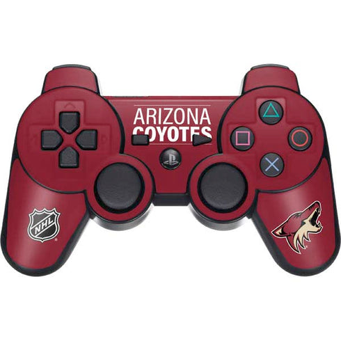 NHL Arizona Coyotes Lineup PS3 Dual Shock wireless controller Skin