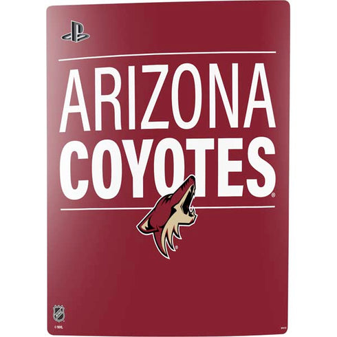 NHL Arizona Coyotes Lineup PS5 Digital Edition Console Skin