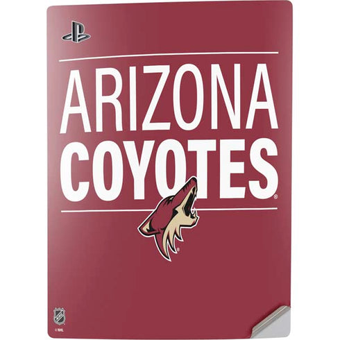 NHL Arizona Coyotes Lineup PS5 Digital Edition Console Skin