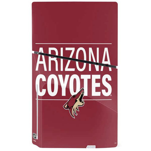 NHL Arizona Coyotes Lineup PS5 Slim Disk Bundle Skin