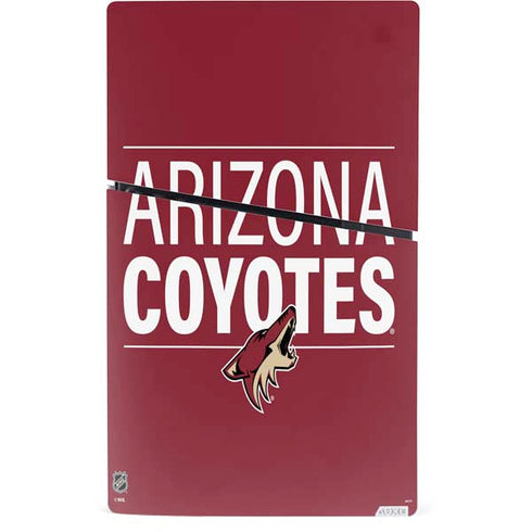NHL Arizona Coyotes Lineup PS5 Slim Digital Edition Bundle Skin