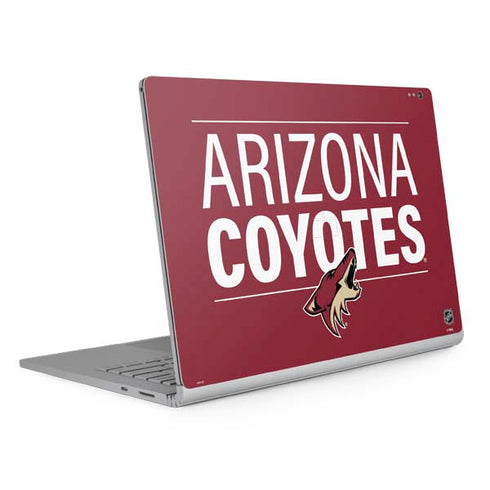 NHL Arizona Coyotes Lineup Surface Book 2 13.5in Skin