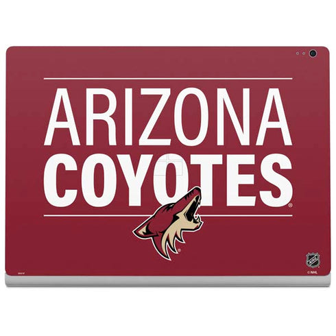 NHL Arizona Coyotes Lineup Surface Book 2 13.5in Skin