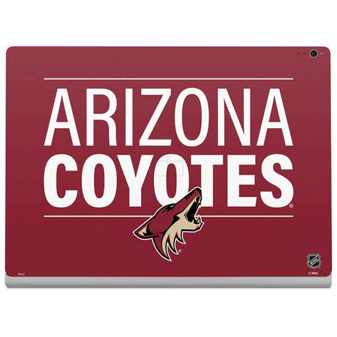 NHL Arizona Coyotes Lineup Surface Book 2 15in Skin