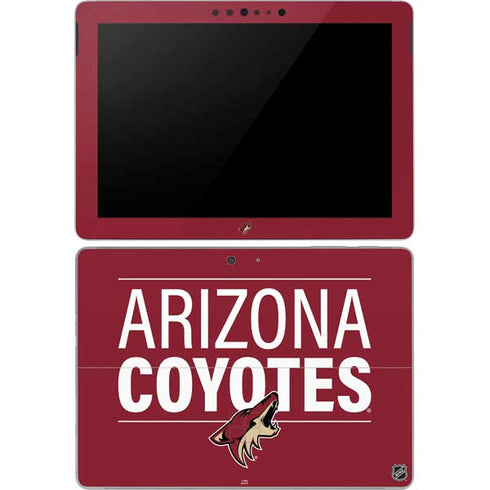 NHL Arizona Coyotes Lineup Surface Go Skin