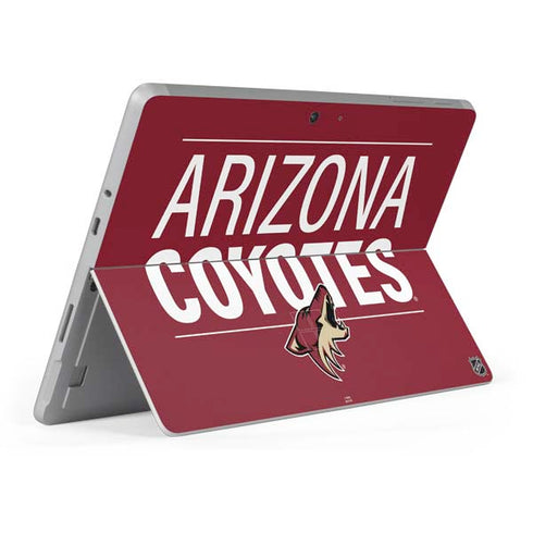 NHL Arizona Coyotes Lineup Surface Go Skin