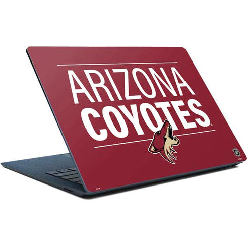 NHL Arizona Coyotes Lineup Surface Laptop Skin