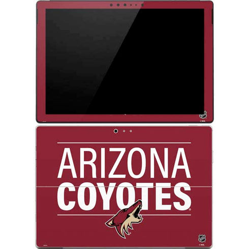 NHL Arizona Coyotes Lineup Surface Pro 4 Skin