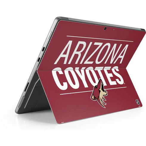 NHL Arizona Coyotes Lineup Surface Pro 8 Skin